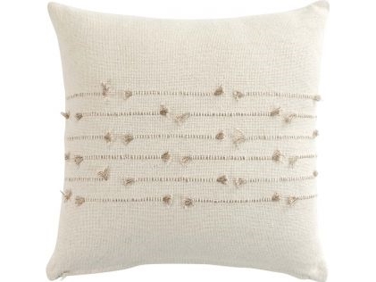 Douceur d`Interieur dekorationspude GOLDEN SUNSET, cremefarvet 40x40