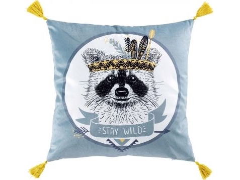 Douceur d`Interieur koristetyyny FILOU - SININEN 40x40