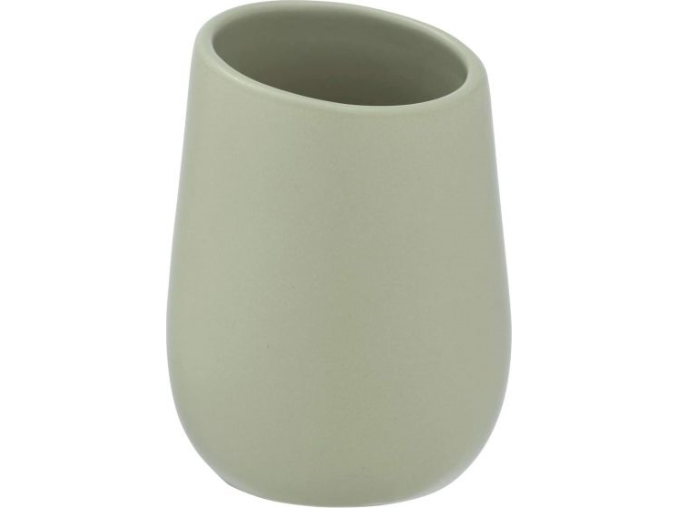 Wenko hållare för tandborste Badi8 x 11 cm keramisk grön | N - A | GameStuff
