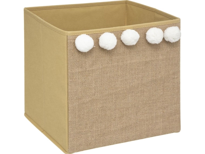 Atmosphera Textilkorb Für Kinderzimmer Für Spielzeug 29 X 29 Cm