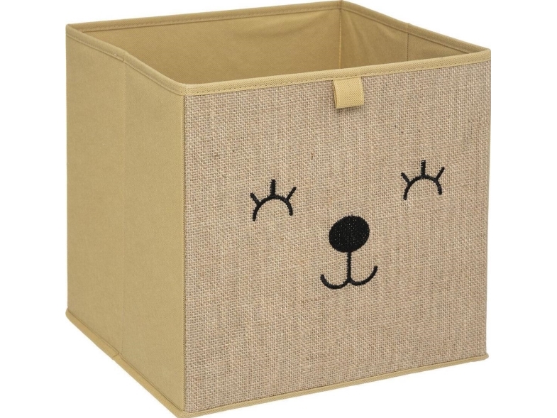 Atmosphera Pudelbox Organizer Für Kinderzimmer Beige
