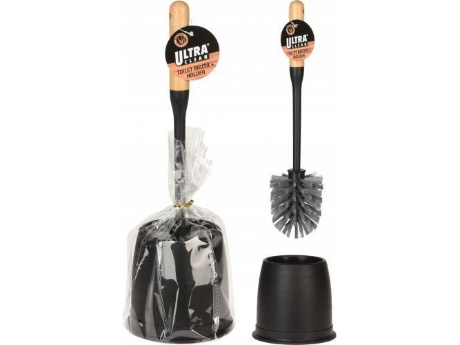 KOOPMAN Bamboo Tualeto šepetys su bambukine rankena, Ø 12 cm