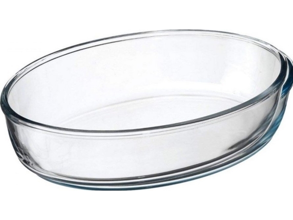 Serveringsfat 5five Glass Transparent (26 x 18 cm)