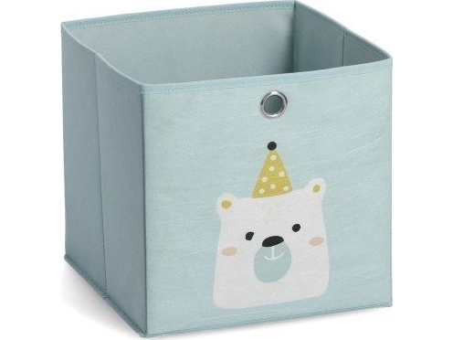 Zeller Pudeæske til opbevaring Icebear, stof, mynte