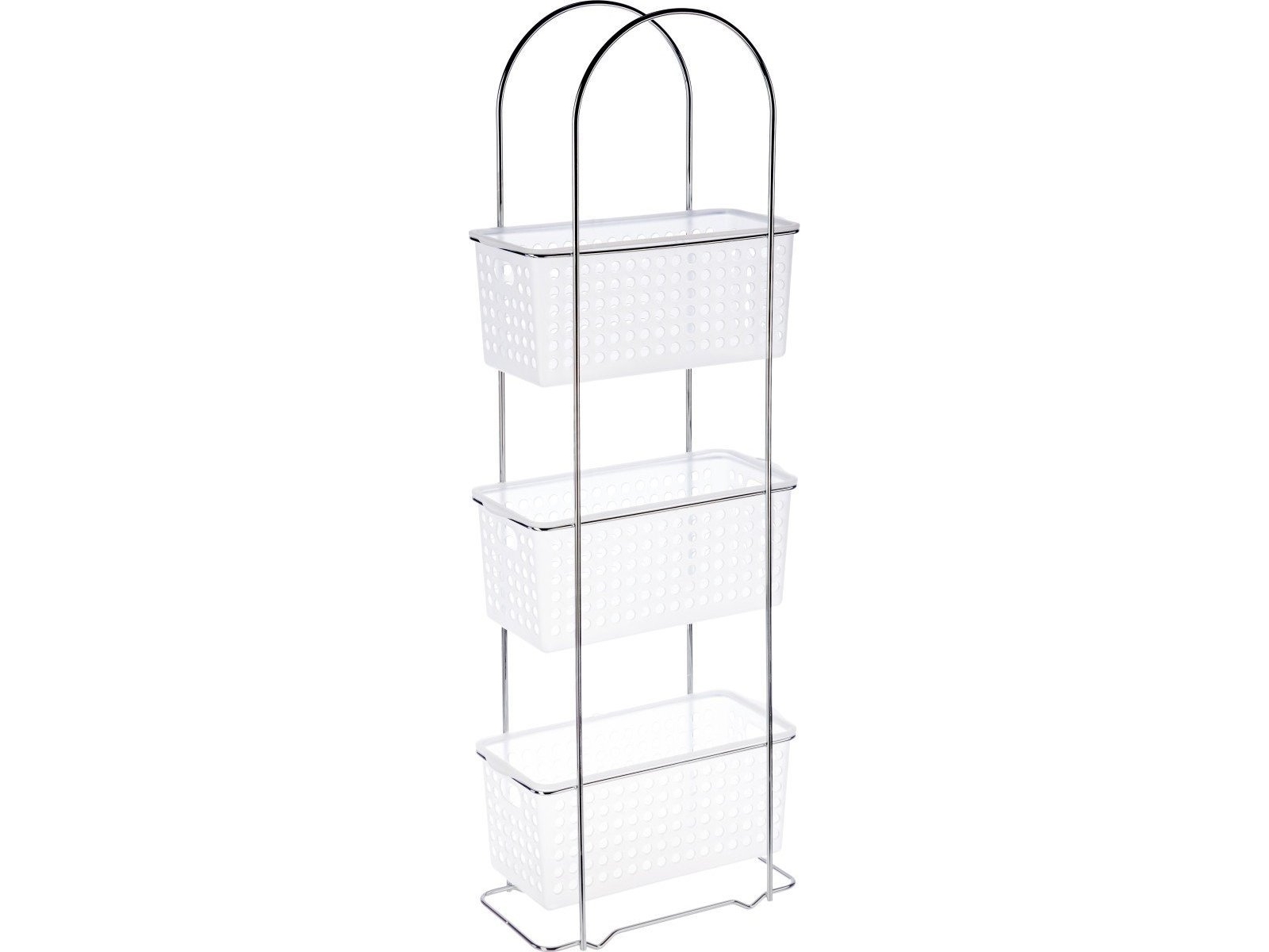 5Five Badezimmerregal 3-Tier Stand Geräumiger Schrank