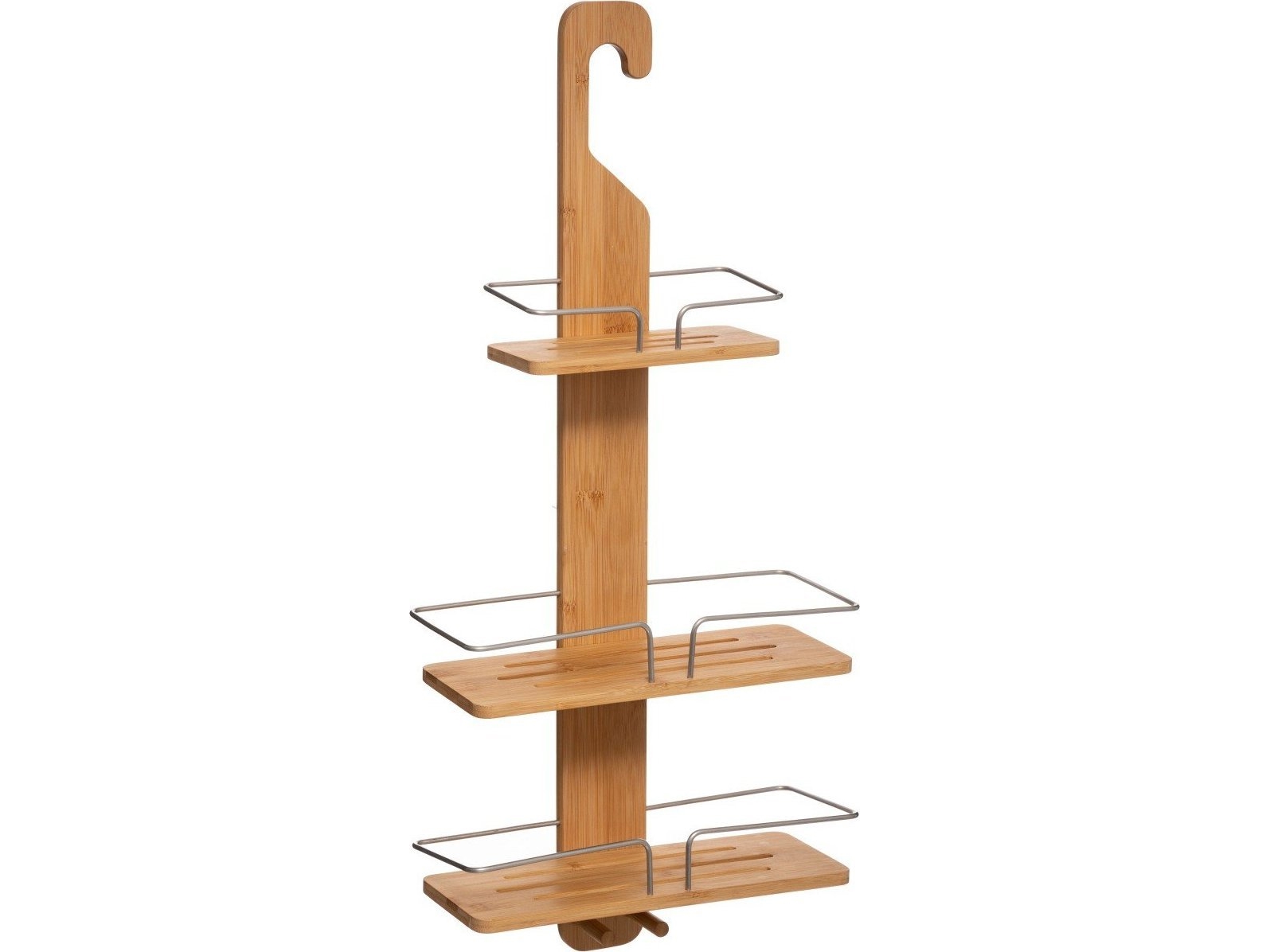 5five duschkorg hängande hylla 3-nivå bambu | N - A | GameStuff