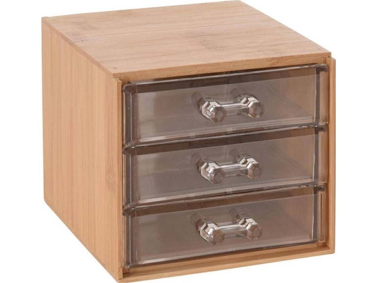 H&Amps Dekoration Bambus-Schmuckkästchen Organizer 15X12cm