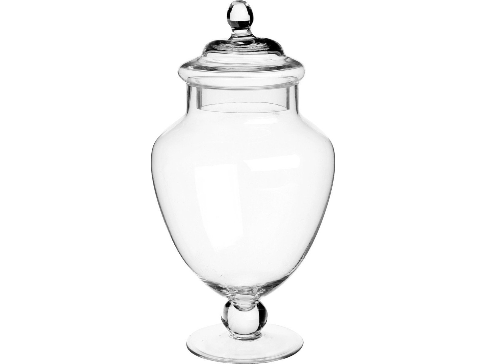 5five Glass Candy Cookie Jar Kitchen Table Top