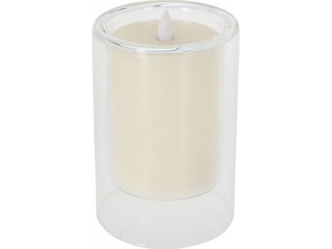 N/A Led Kerze 10 Cm Glas