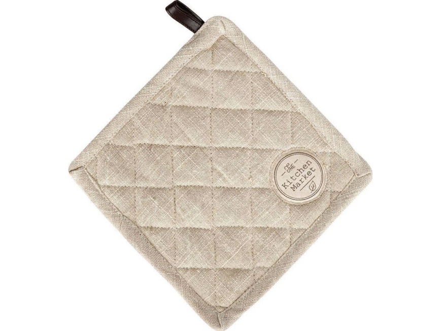 Excellent Houseware Kitchen beskyttende pote bomuld beige / pottepude