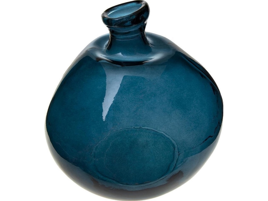 Atmosphera Dame Jeanne Glasvase 33Cm Blau