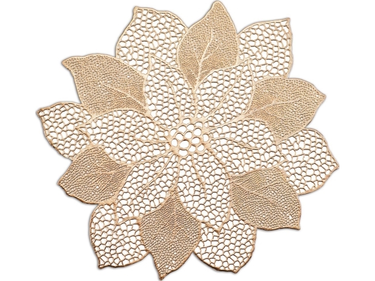 Zeller Tischset Mit Goldener Blume Zeller