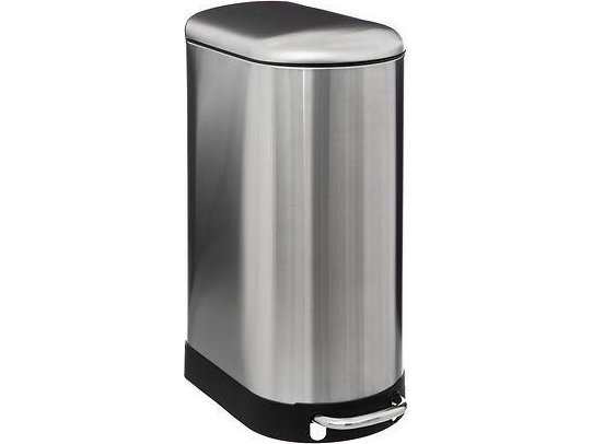 Papierkorb 5Five Papierkorb Ariane Slim 30L Silber