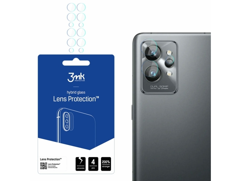 3Mk Hybrid Kamera Objektiv Glas 3Mk Objektiv Schutz Realme Gt 2 Pro [4 Pack]