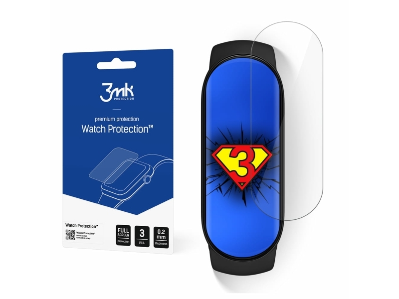 3Mk 3Mk Folia Arc Xiaomi Mi Band 6 Watch Fullscreen Folia