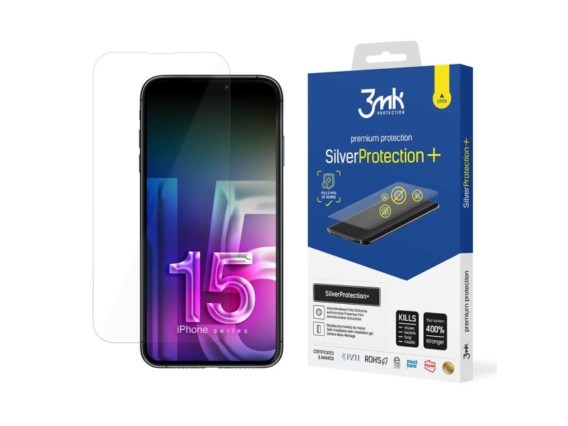 3Mk Silverprotection+ Schutzfolie Für Iphone 15 Plus