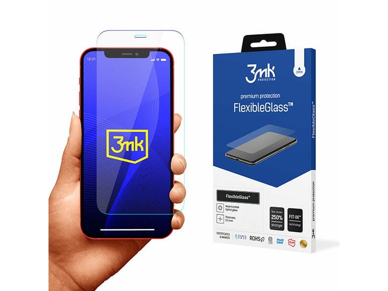 3Mk Flexibleglass, Iphone 12 Mini, 1 Stück(E)