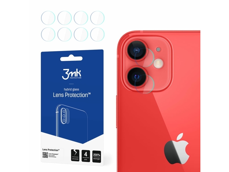 3Mk 3Mk Objektiv Schutz Iphone 12 Mini Kamera Objektiv Schutz 4Pcs
