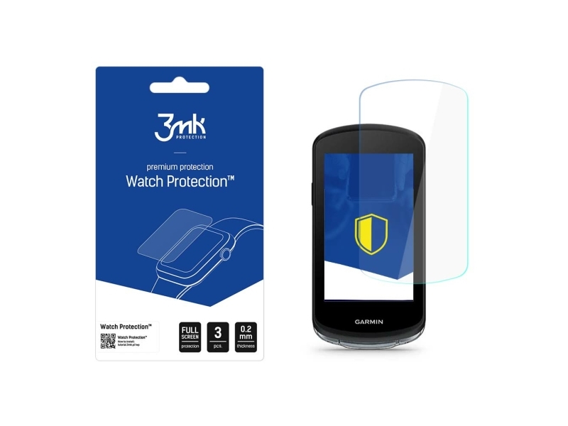 3Mk Flexibleglass Lite Hybrid-Glasschutzfolie Für Garmin Edge 1040 Fahrradcomputer Bildschirm