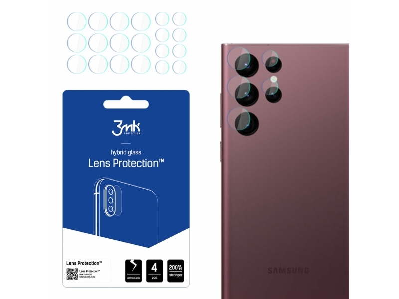 3Mk Lens Protection, Galaxy S22 Ultra, 1 Stk