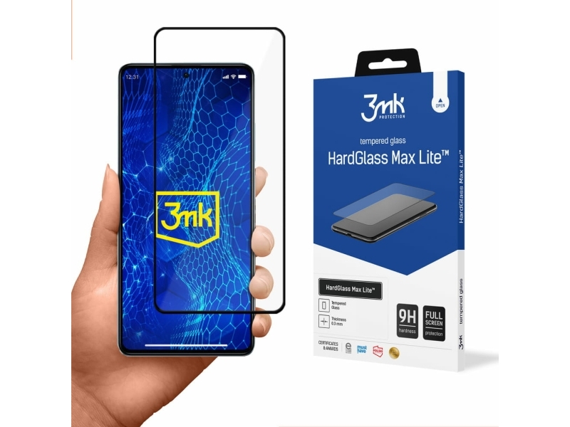 3Mk Hardglass Max Lite Xiaomi Redmi Note 12 Sortiert Gehärtetes Glas