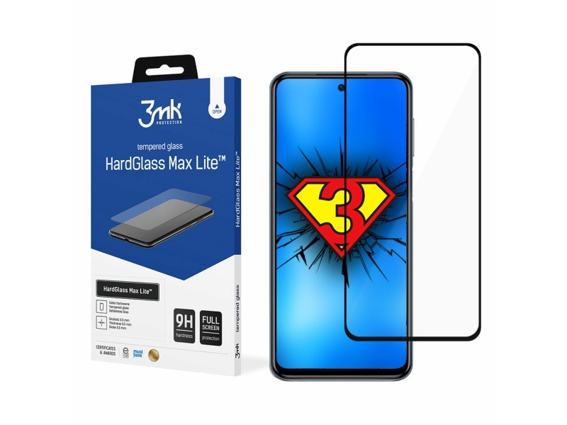 3Mk Hardglass Max Lite, Redmi Note 10S, 1 Stück(E)