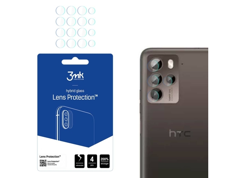3Mk Unzerbrechliches Hybridglas Htc U23 Pro - Schutz Der Linse