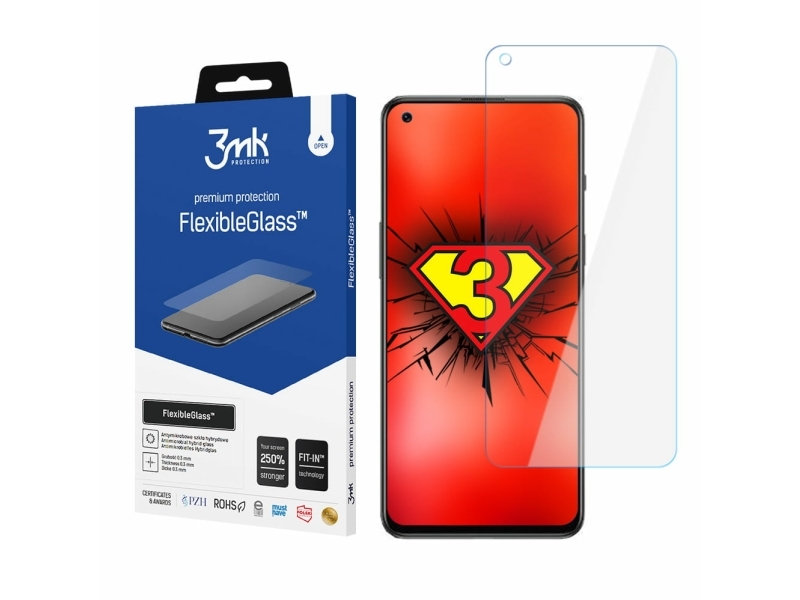 Oneplus Nord 2T - 3Mk Fleksibelt Glas