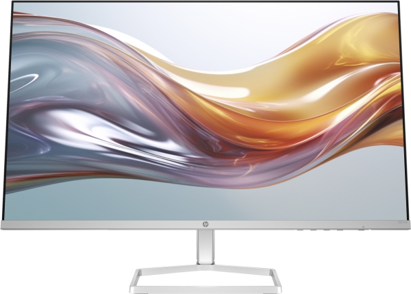 HP 527sw - 5 Series - LED-skærm - 27 - 1920 x 1080 Full HD (1080p) @ 100 Hz - IPS - 300 cd/m² - 1500:1 - 5 ms - 2xHDMI, VGA - hvid, sølv (stander)