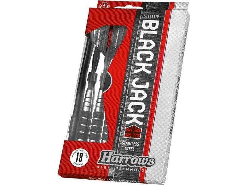Harrows Darts 880602, Stålspids, Sort, Grå, Rustfrit stål, 22 g