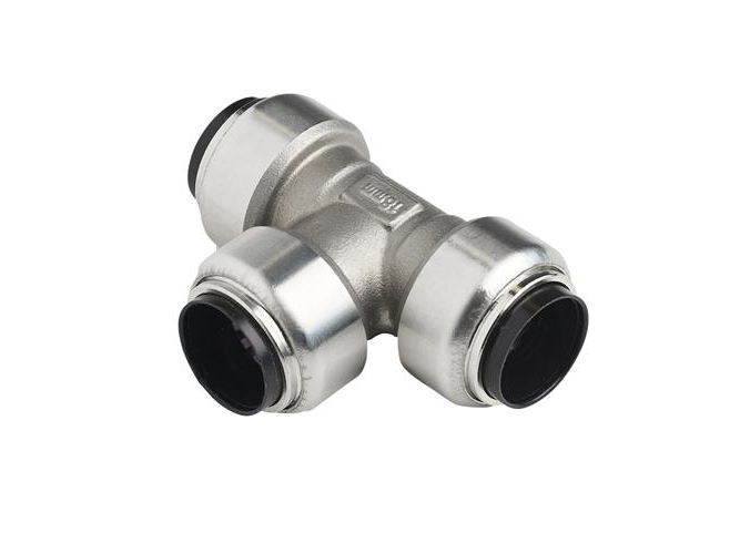 Roth tee rustfri stål 22 mm | VVS Artiklar - Rör & Kopplingar - Pex rör och rördelar | GameStuff