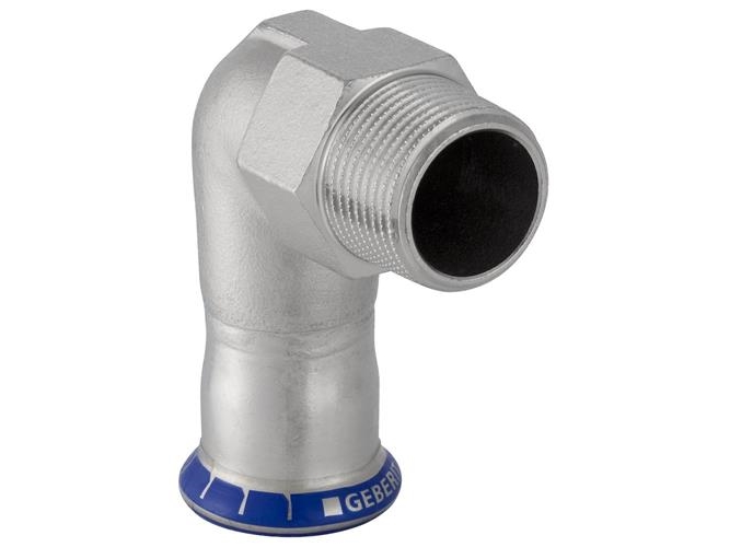 35 mm x 1,1/4 Vinkel RF-pistorasia/nippeli Mapress