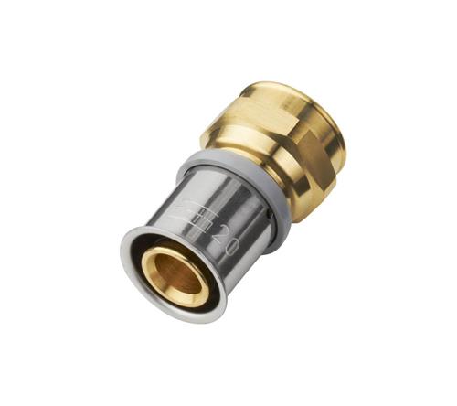 20 mm x 1/2" MS-overgangsmuffe Roth
