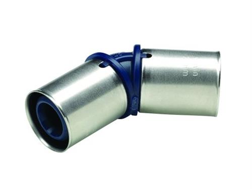 Wavin 63mm Tigris K1 vk 45 gr. - 63 mm Tigris plast vinkel 45gr