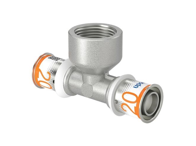 MLC pres T-stk mf. 20-3/4-20 - til gulvvarme- og brugsvand- og radiatorsystemer