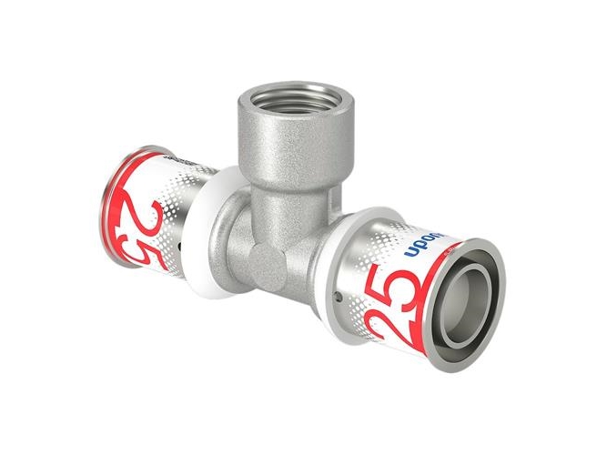 MLC pres T-stk mf. 25-1/2-25 - til gulvvarme- og brugsvand- og radiatorsystemer