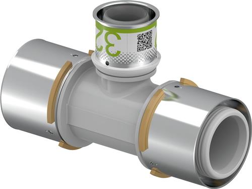 Uponor S-Press T-Stück Reduziert Ppsu 50-32-50, 1039969 - Bild 3