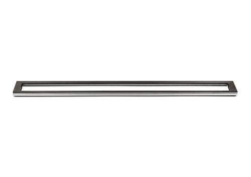 Unidrain HighLine Colour ramme, 1200 mm, højde 10 mm, børstet sort