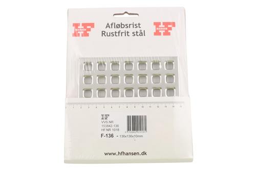 136 mm 4-kt. rist uden udskæring