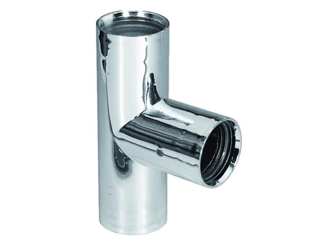 Purus grenrør 90° 32 mm forkromet PP/TPE | VVS Artiklar - Badrum - Tillbehör för tvättställ | GameStuff