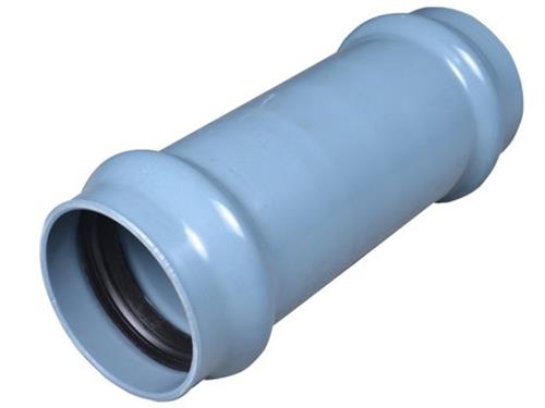 Skydemuffe 140mm PVC billede