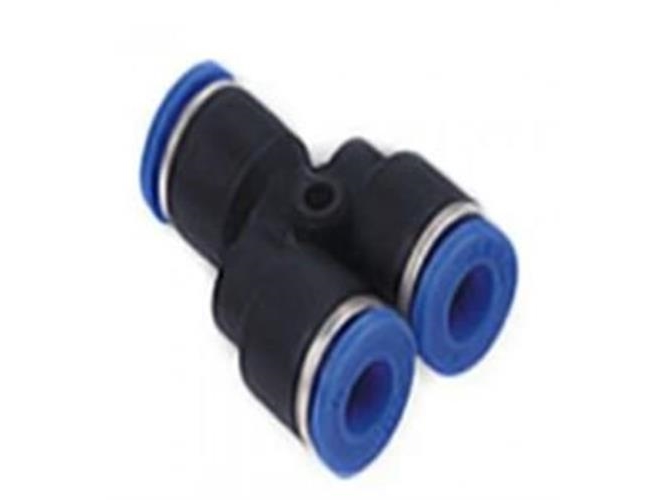 Push-in Y stykke 3x8mm t/kompressorrens