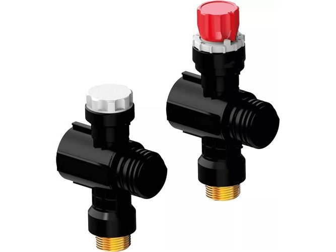 Uponor Vario PLUS, fordelerrrsst til gulvvarme, med 1 kreds og ?" nippel for Eurokonus koblingsst - Uponor