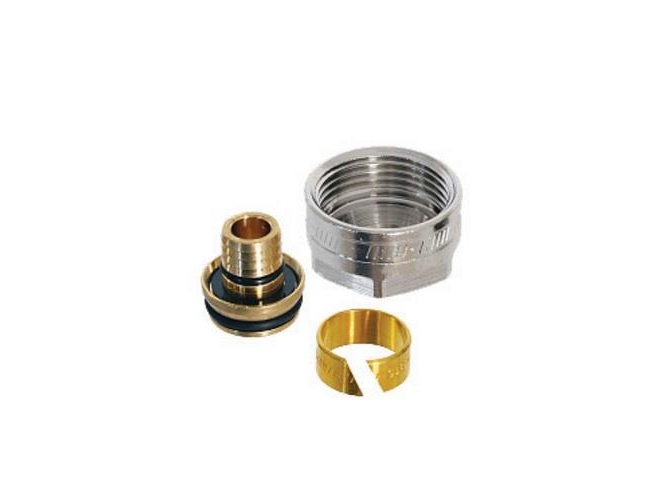 Koblingssæt Eurokonus 3/4x15x2,5 t/pex
