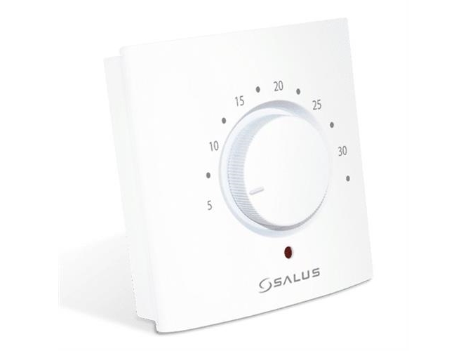 Salus Termostat Med Drejeknap Til Gulvarme