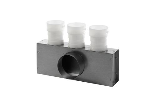 Nilan - NilAir loft-/vgboks til 125 mm indbls/udsug, 3 kanaler