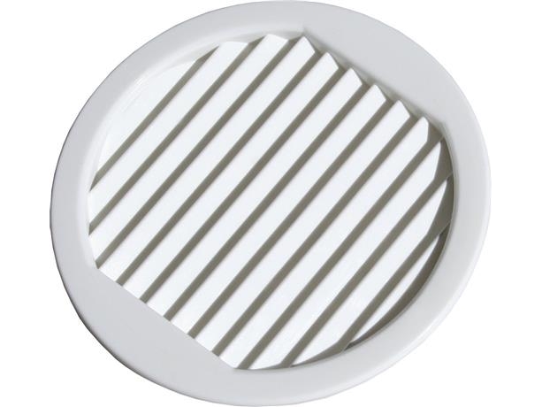 Skabsrist ø50mm hvid 4stk | Ventilation & Klimat - Ventilation - Badrumsfläktar | GameStuff