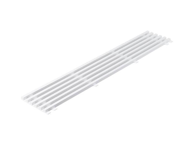 Køleskabsrist Type 125 100X600mm Hvid
