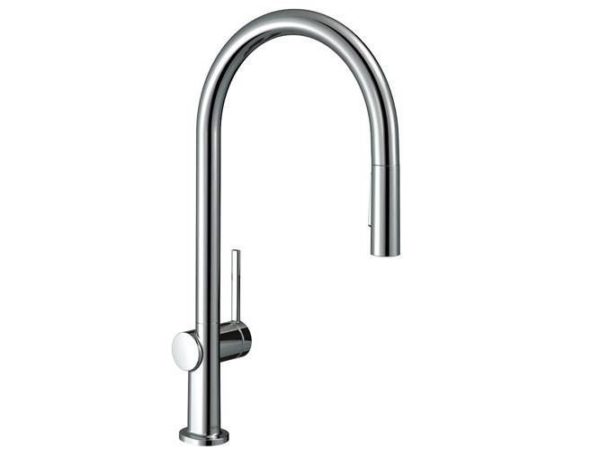 hansgrohe Talis M54 køkkenarmatur 210 2jet, med udtræk, krom. C-tud