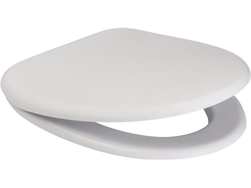 Toalettsits Scandi hårdplast, vit | VVS Artiklar - Badrum - Toalettsitsar | GameStuff